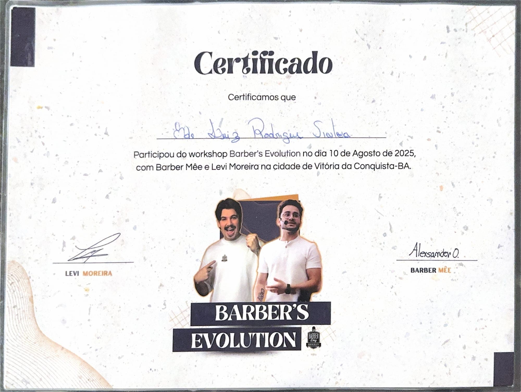 Workshop Barber's Evolution — Barber Mêe e Levi Moreira